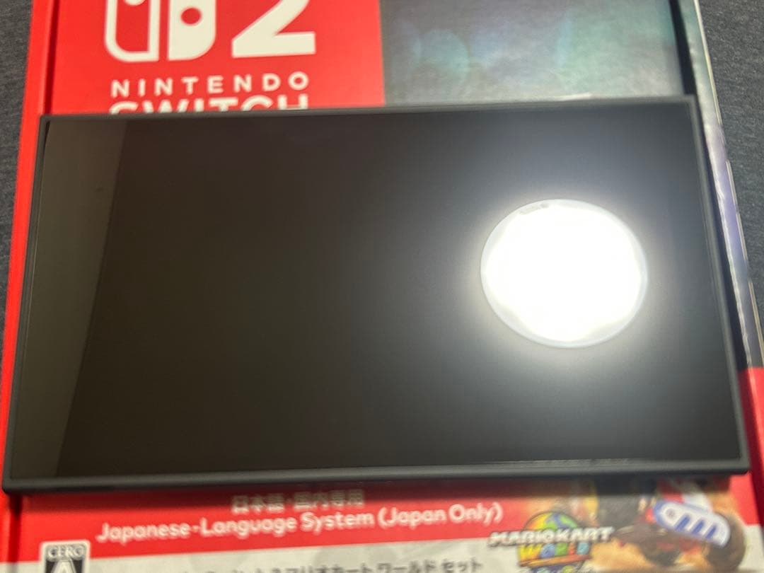 Nintendo Switch 2 本体 日本語対応 マリオカートワールドセット