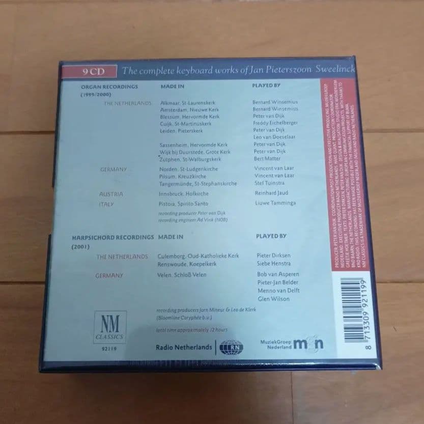 クラシック Sweelinck The complete keyboard works