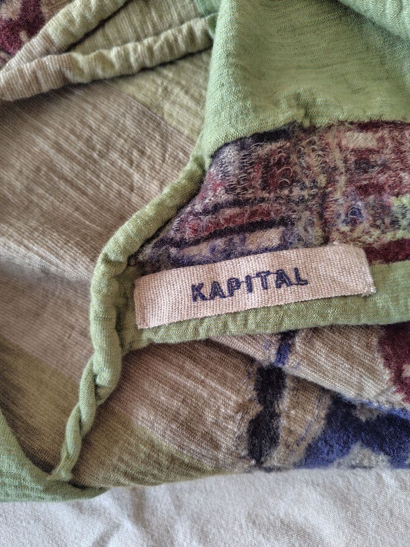 KAPITAL※キャピタル※ウールマフラー※トーテムポール※