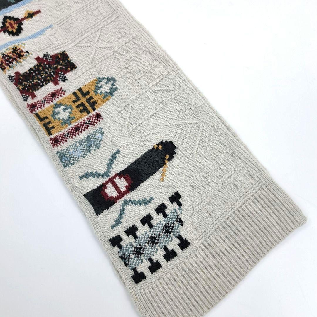 HERMES エルメス 2023秋冬 クルールアンクール カシミヤ混 マフラー