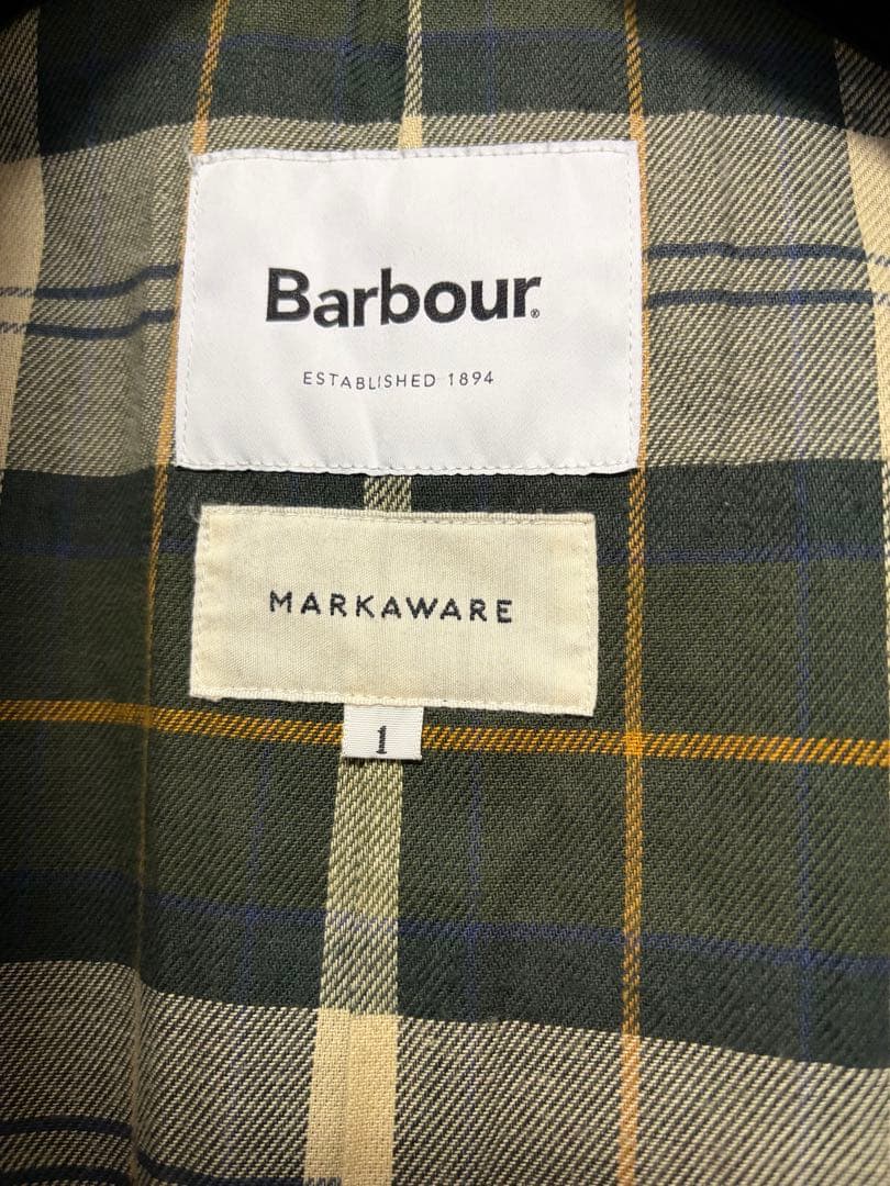 Barbour MARKAWARE & EDIFICE BURGHLEYバーレー