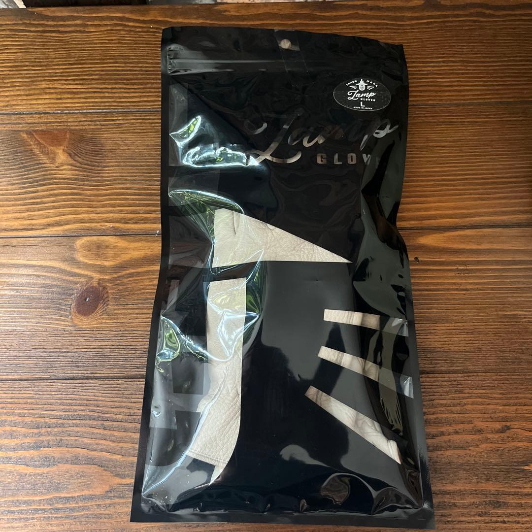 11/30迄出品　LAMP GLOVES ランプグローブス グレージュ Lサイズ