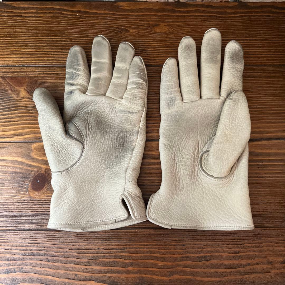 11/30迄出品　LAMP GLOVES ランプグローブス グレージュ Lサイズ