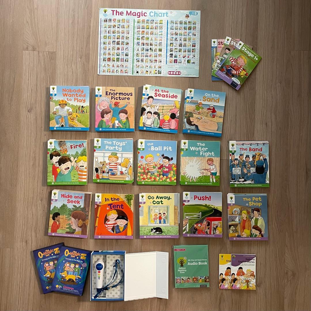 ORT韓国公式 1+〜3セット音声ペン付Oxford Reading Tree