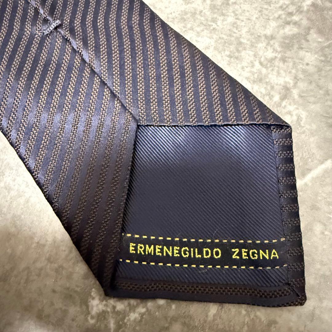 【yoshamal】Ermenegildo Zegna ストライプ