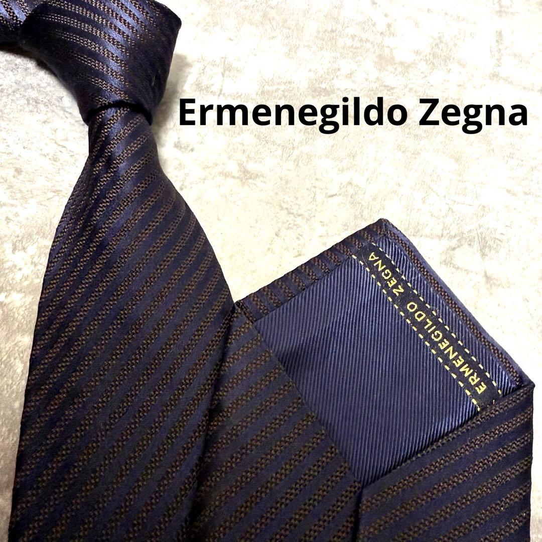 【yoshamal】Ermenegildo Zegna ストライプ