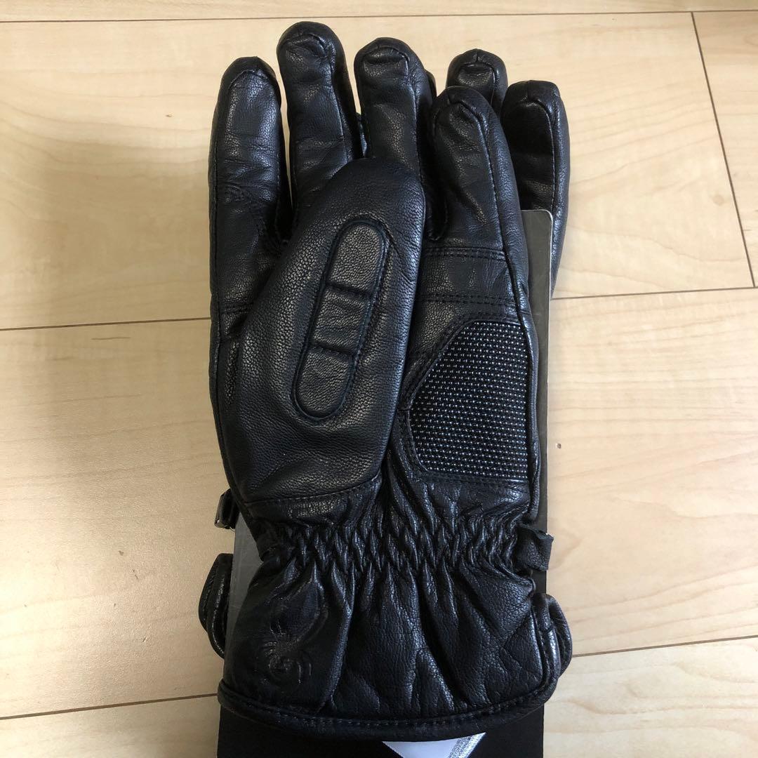 SPYDERレザースキーグローブ新品未使用品