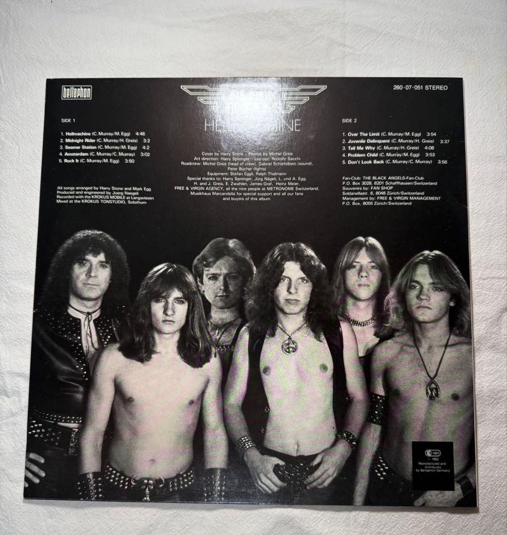 洋楽 BLACK ANGELS / HELLMACHINE / LP