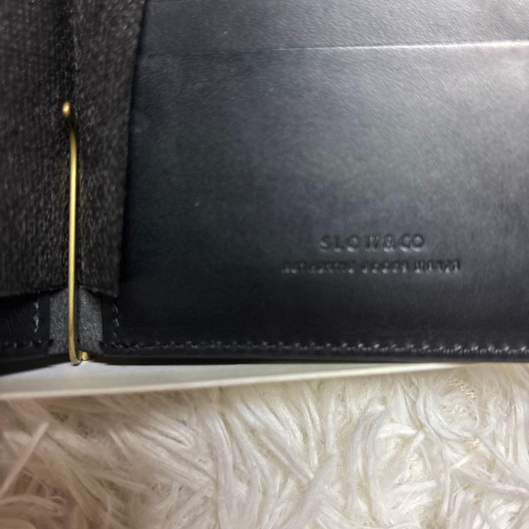 ほぼ新✨ 極美品 SLOW スロウ ハービー マネークリップ 黒 ブラック 人気