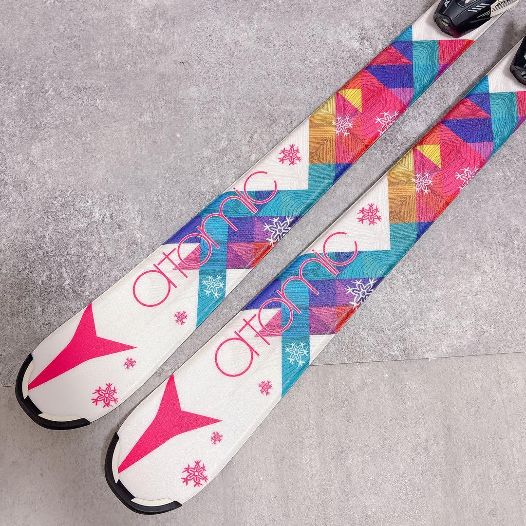 アトミック クラウド 140 レディース 子供 ジュニア スキー板 バインセット