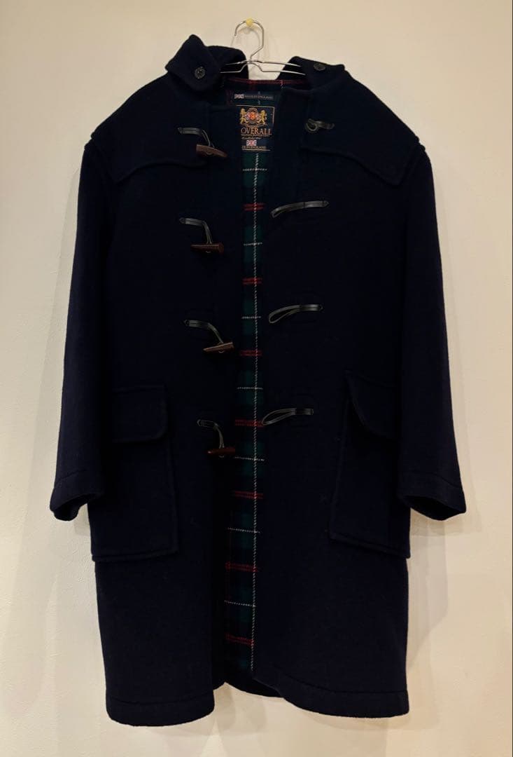 GLOVERALL ネイビー ダッフルコート L 英国製