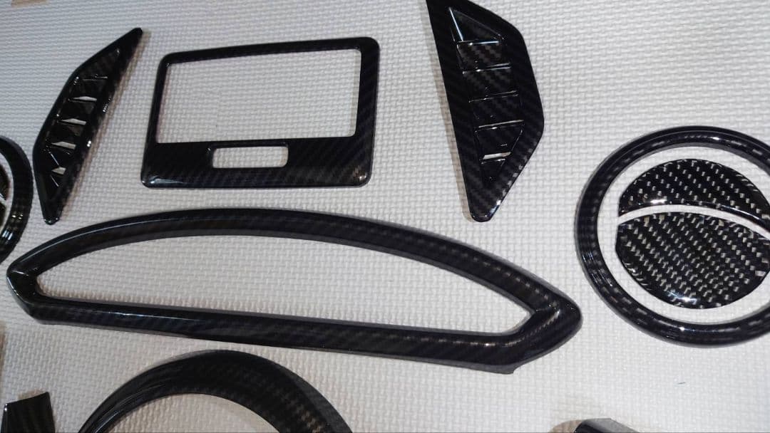 トヨタ86BRZ zn6zc6 カーボン調室内パネルカバーフルセット