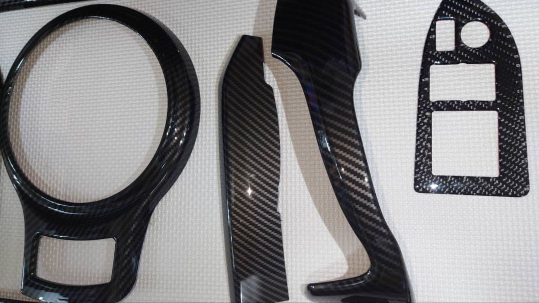 トヨタ86BRZ zn6zc6 カーボン調室内パネルカバーフルセット