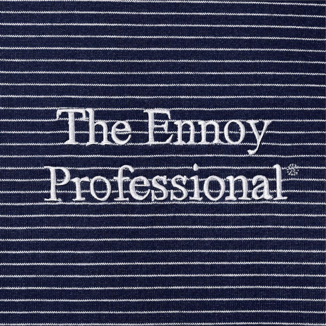 トップス ENNOY L/S BORDER T-SHIRT NAVY