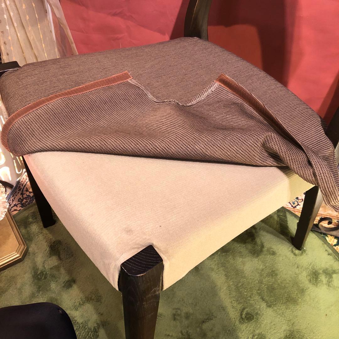 L２　飛騨高山　ibata オーク無垢　カバーリングチェア　ハイブランド