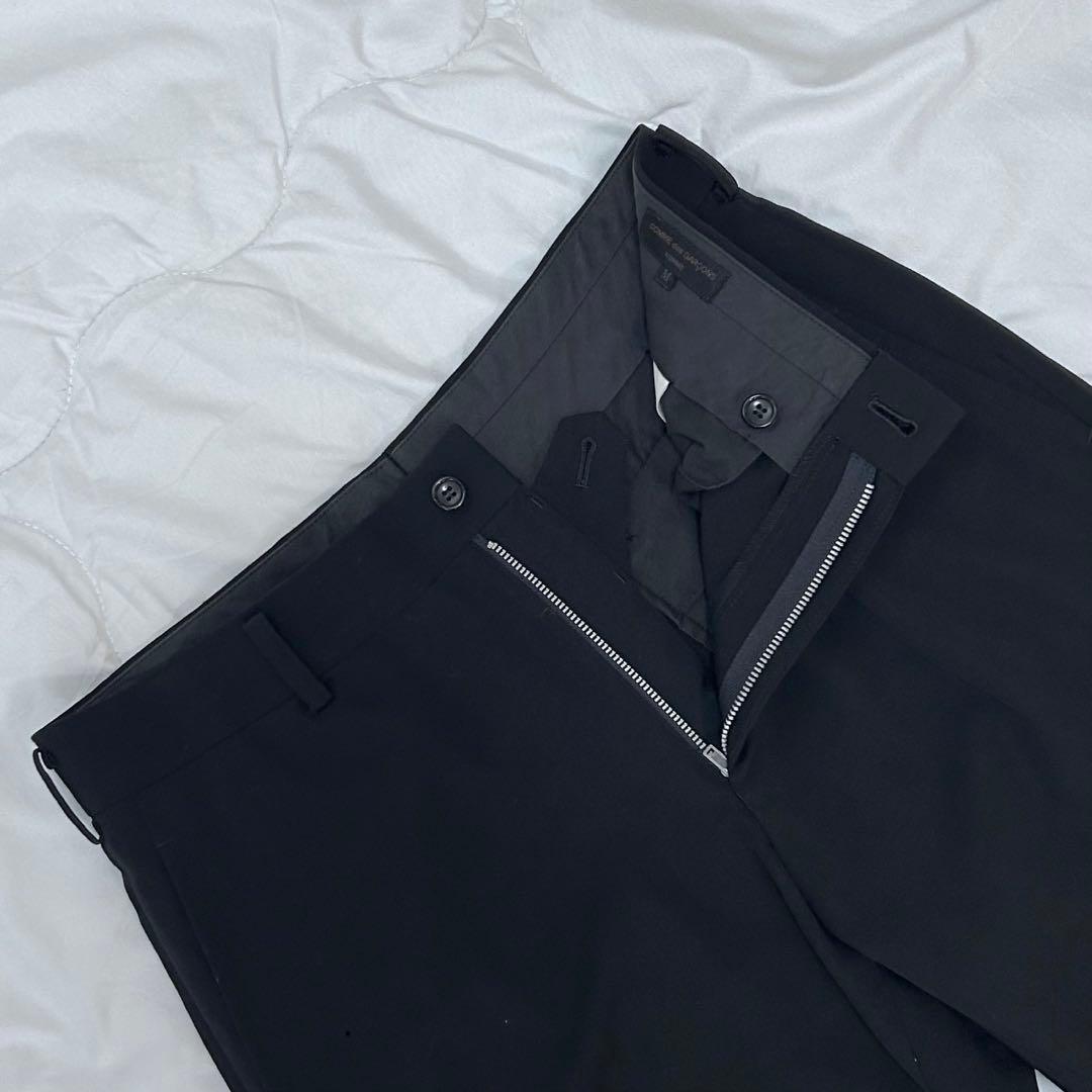 COMME des GARCONS HOMME 田中オム 裾 花柄 刺繍　ズボン