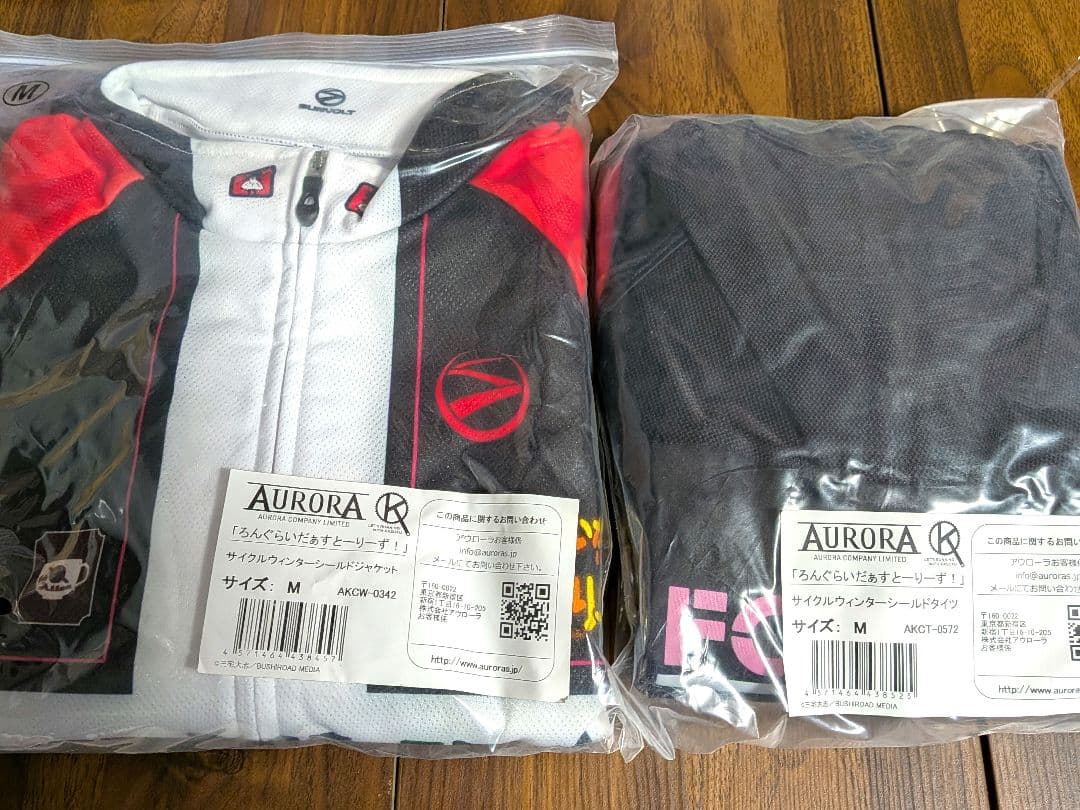 ろんぐらいだぁすとーりーず！ サイクルウィンターシールドジャケット タイツ