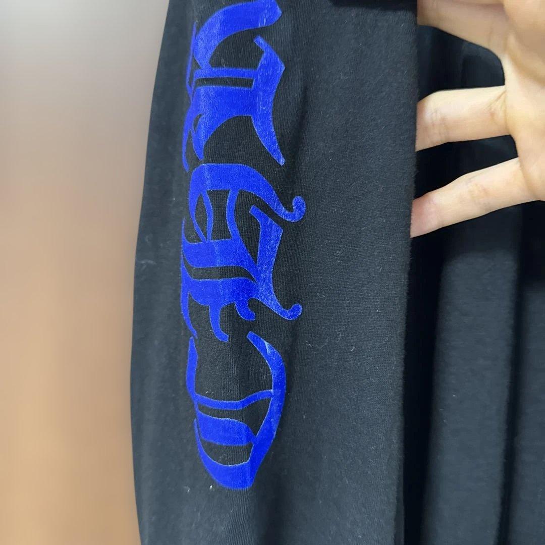 CHROME HEARTS ロンT ドジャースブルー M