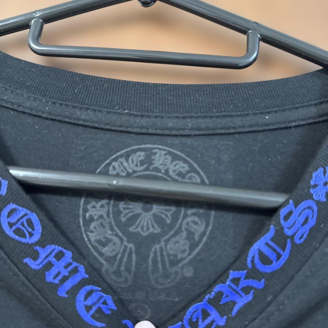 CHROME HEARTS ロンT ドジャースブルー M