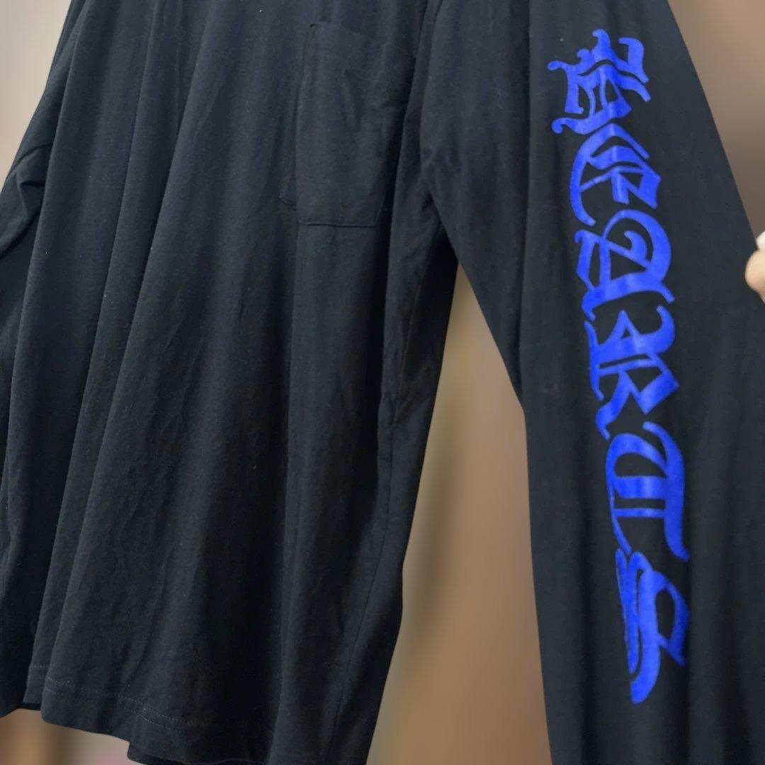 CHROME HEARTS ロンT ドジャースブルー M