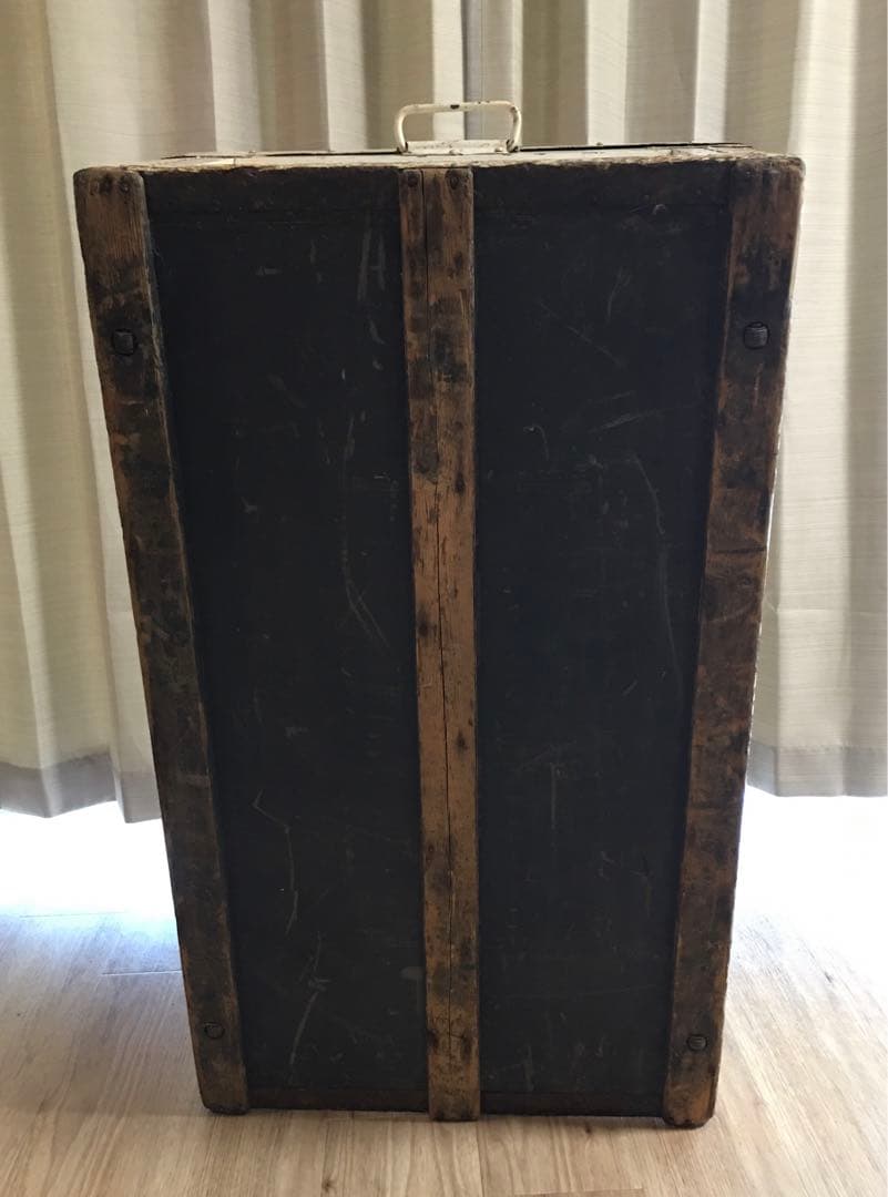 イギリス直輸入アンティーク　ブランケットボックス