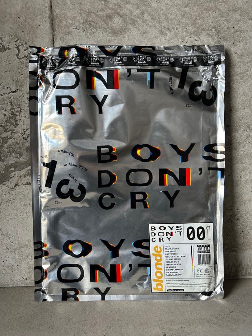 初版 Frank Ocean Boys Don’t Cry Blonde