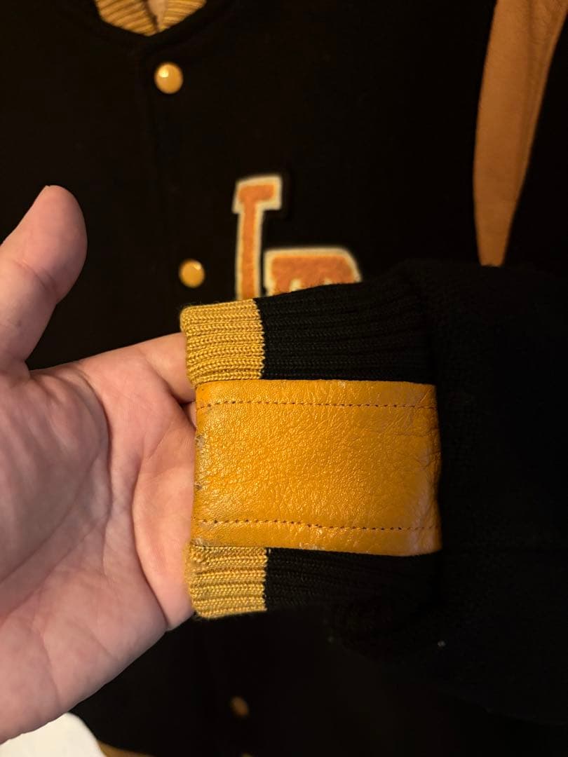 00s LET IT RIDE スタジャン y2k