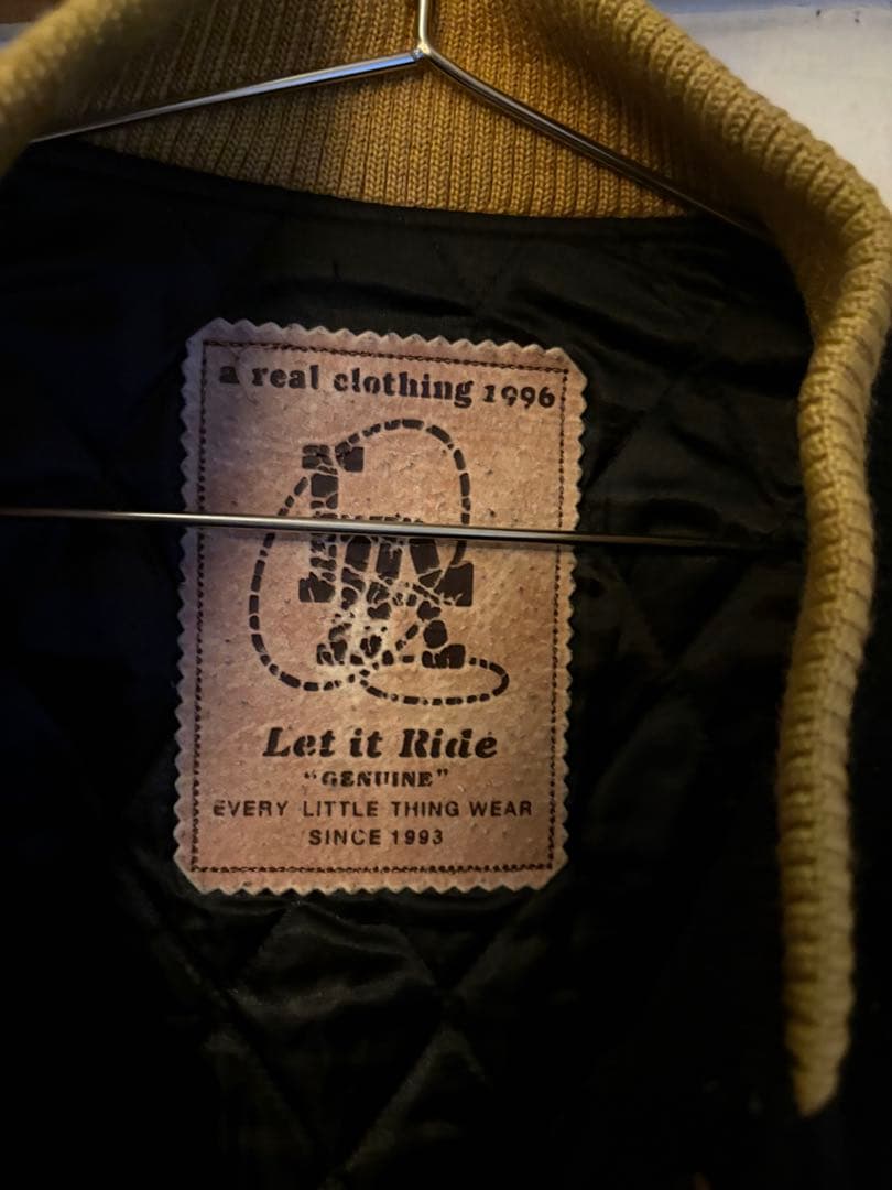 00s LET IT RIDE スタジャン y2k