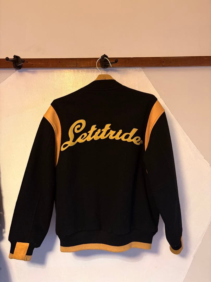 00s LET IT RIDE スタジャン y2k