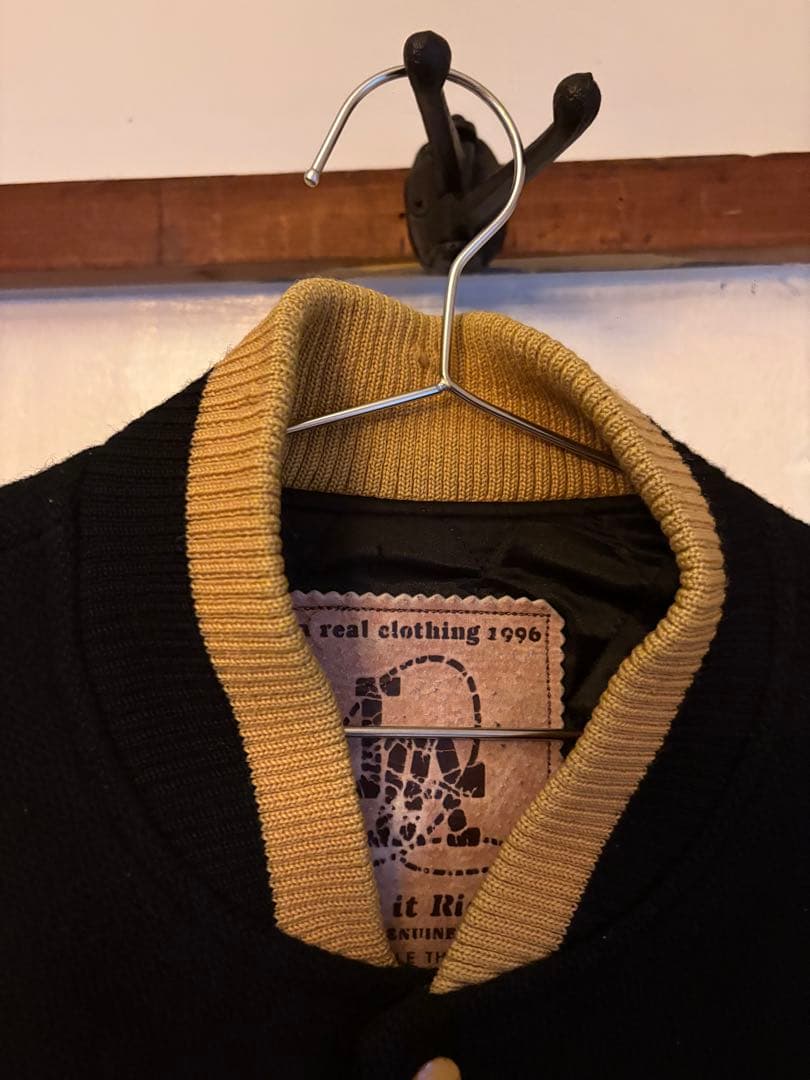 00s LET IT RIDE スタジャン y2k