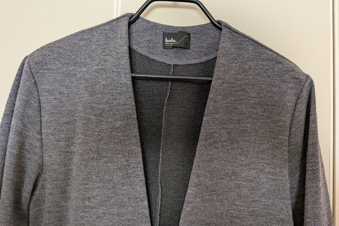 kolor ノーカラーニットカーディガンジャケット サイズ District別注