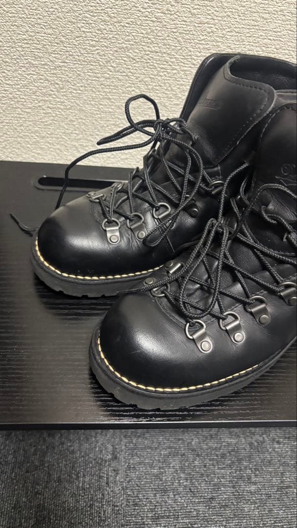 Danner ブラック ハイカットブーツ