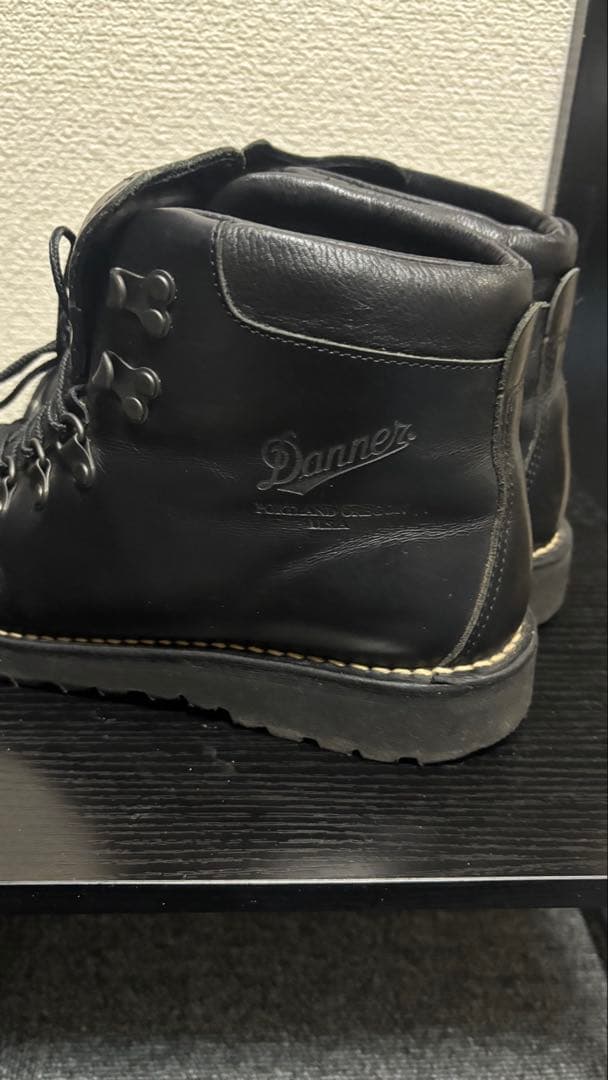 Danner ブラック ハイカットブーツ