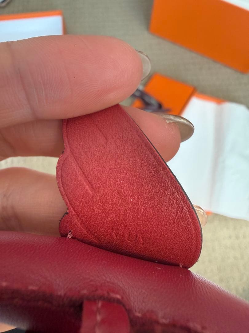 エルメス　ペガサスpm　ルージュアッシュ　ソールージュアッシュ