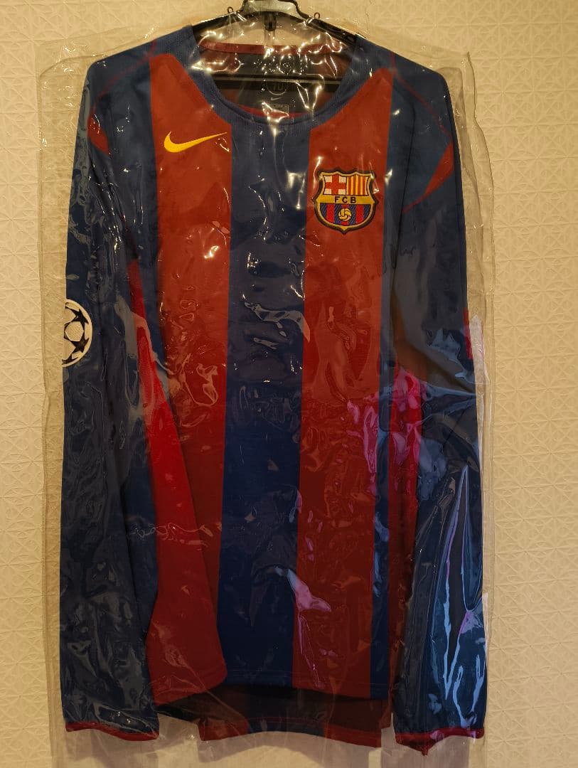 FC Barcelona Ronaldinho 04-05選手支給モデル 長袖