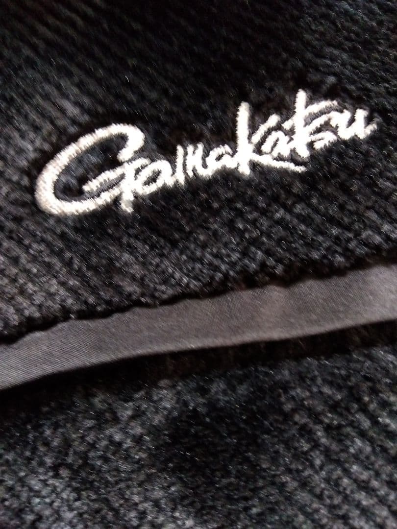 がまかつ　防寒対策　防寒シャツ　防寒フリースジップ　 L ブラック