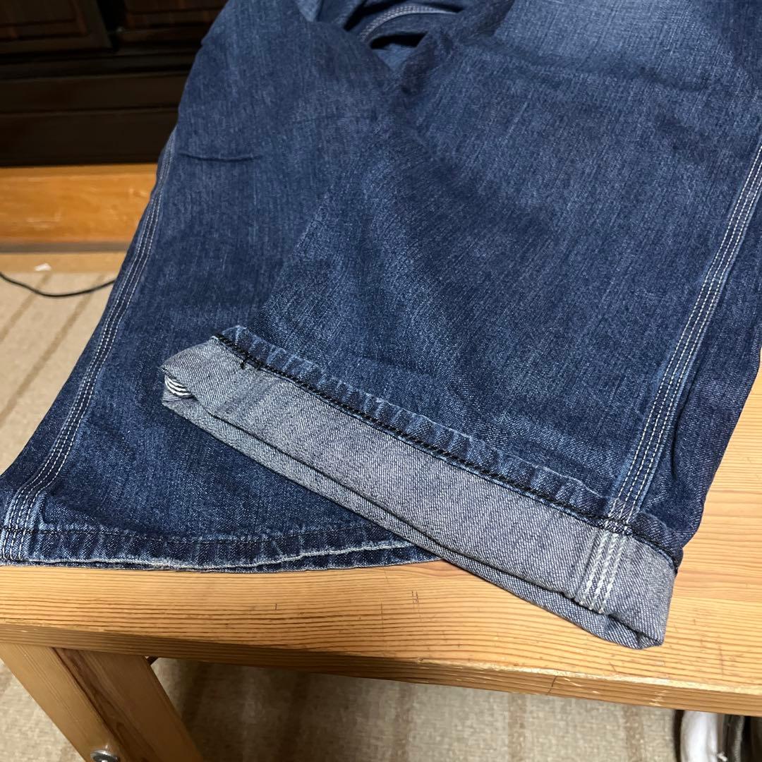 Lee LM7288ワークパンツ XLミッドブルー 未使用タグ付き