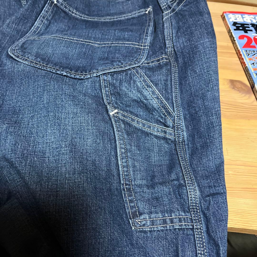 Lee LM7288ワークパンツ XLミッドブルー 未使用タグ付き