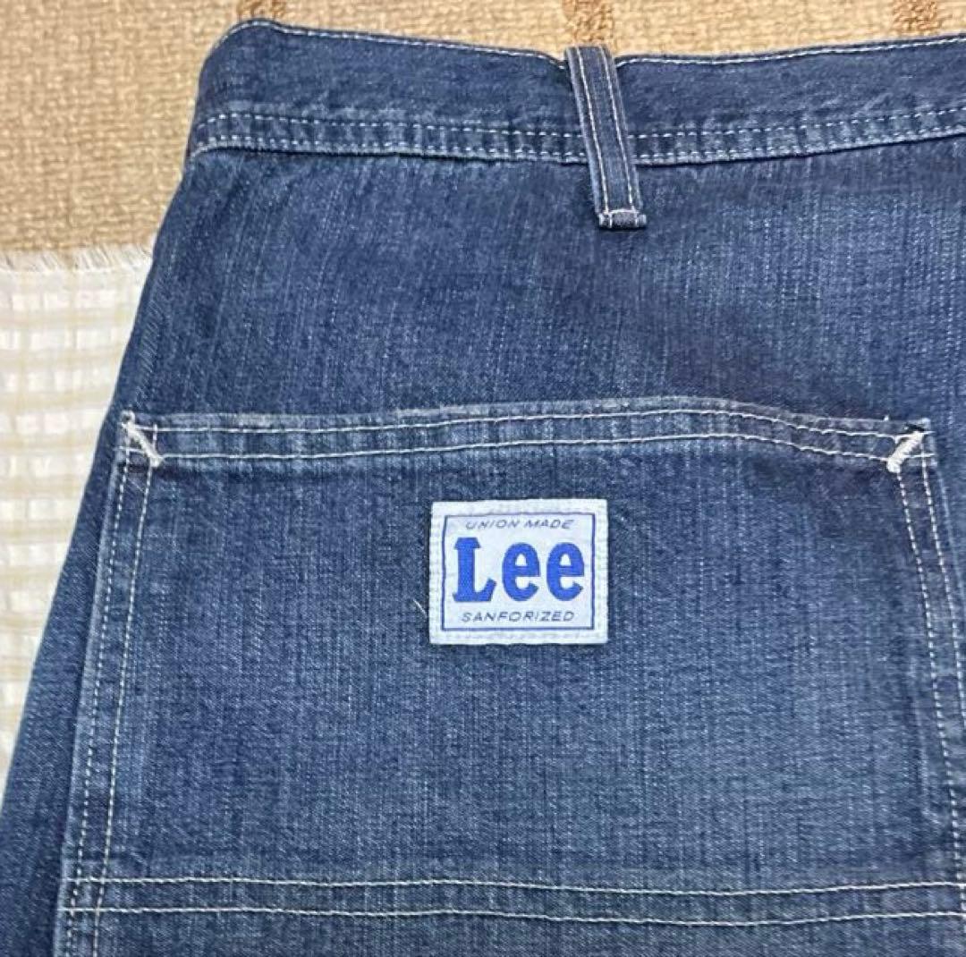 Lee LM7288ワークパンツ XLミッドブルー 未使用タグ付き