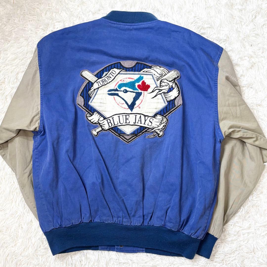 Starter MLB トロントブルージェイズ コットンボタンスタジャン