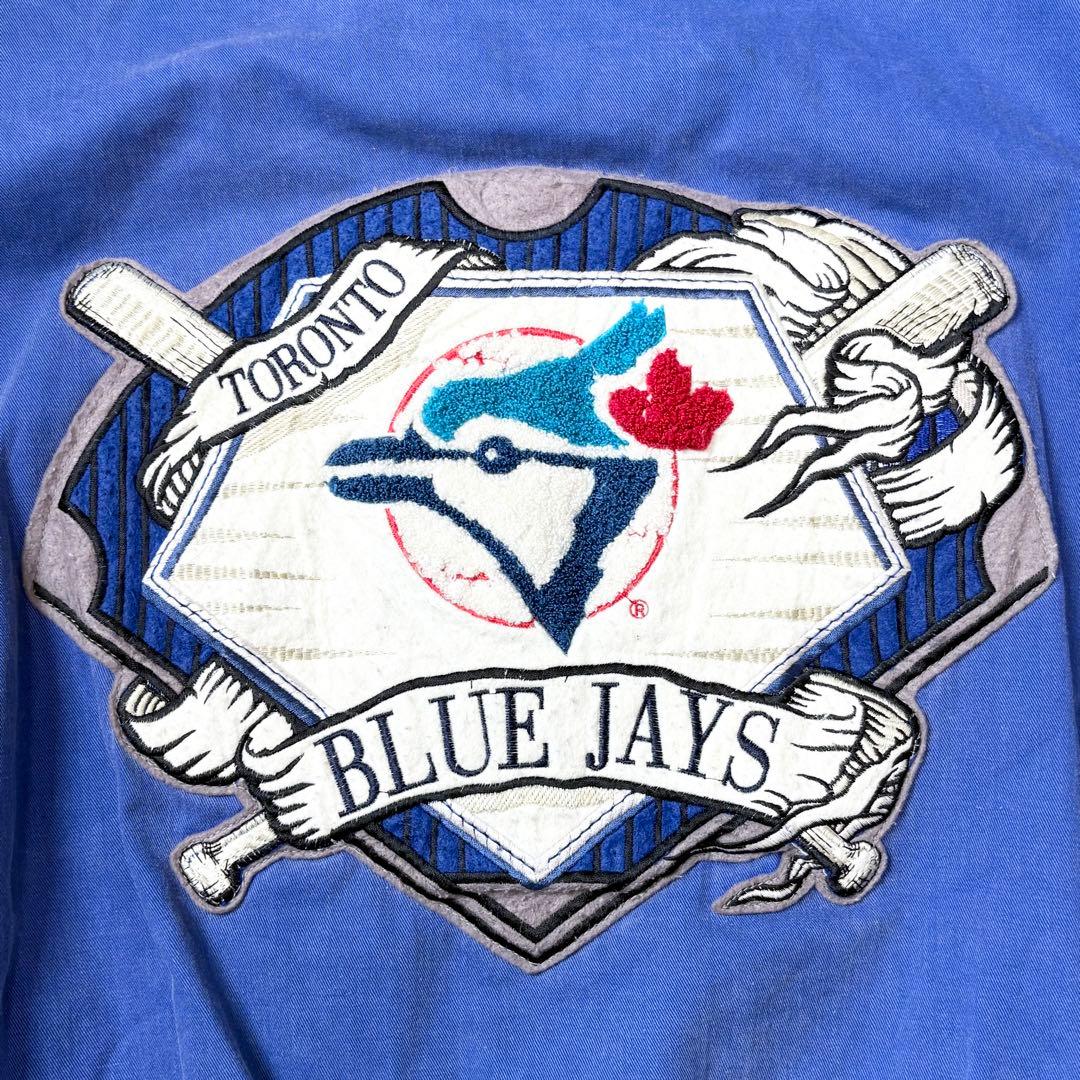 Starter MLB トロントブルージェイズ コットンボタンスタジャン