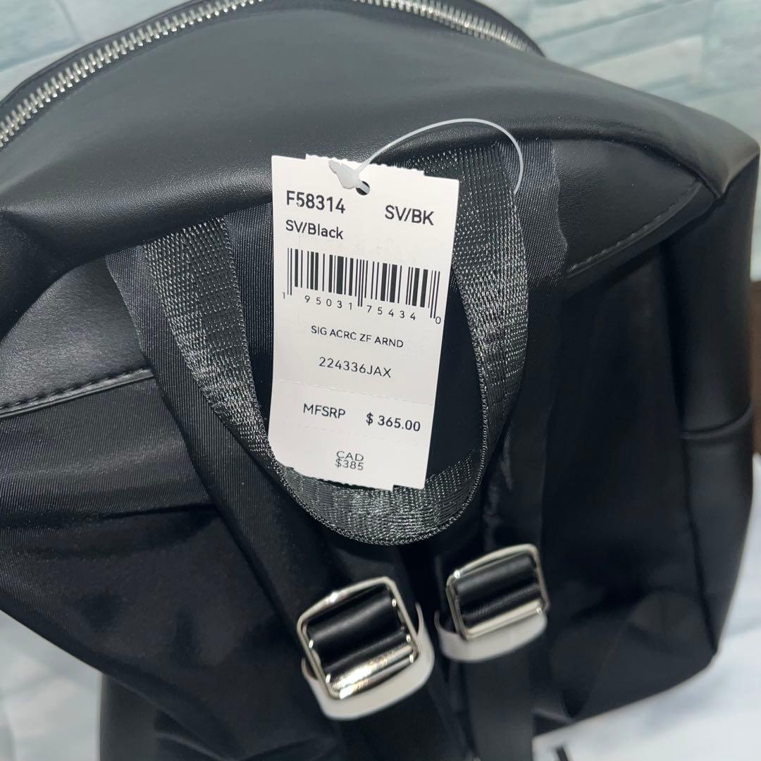 ★新品未使用★ COACH コーチ シグネチャー リュック バックパック 黒