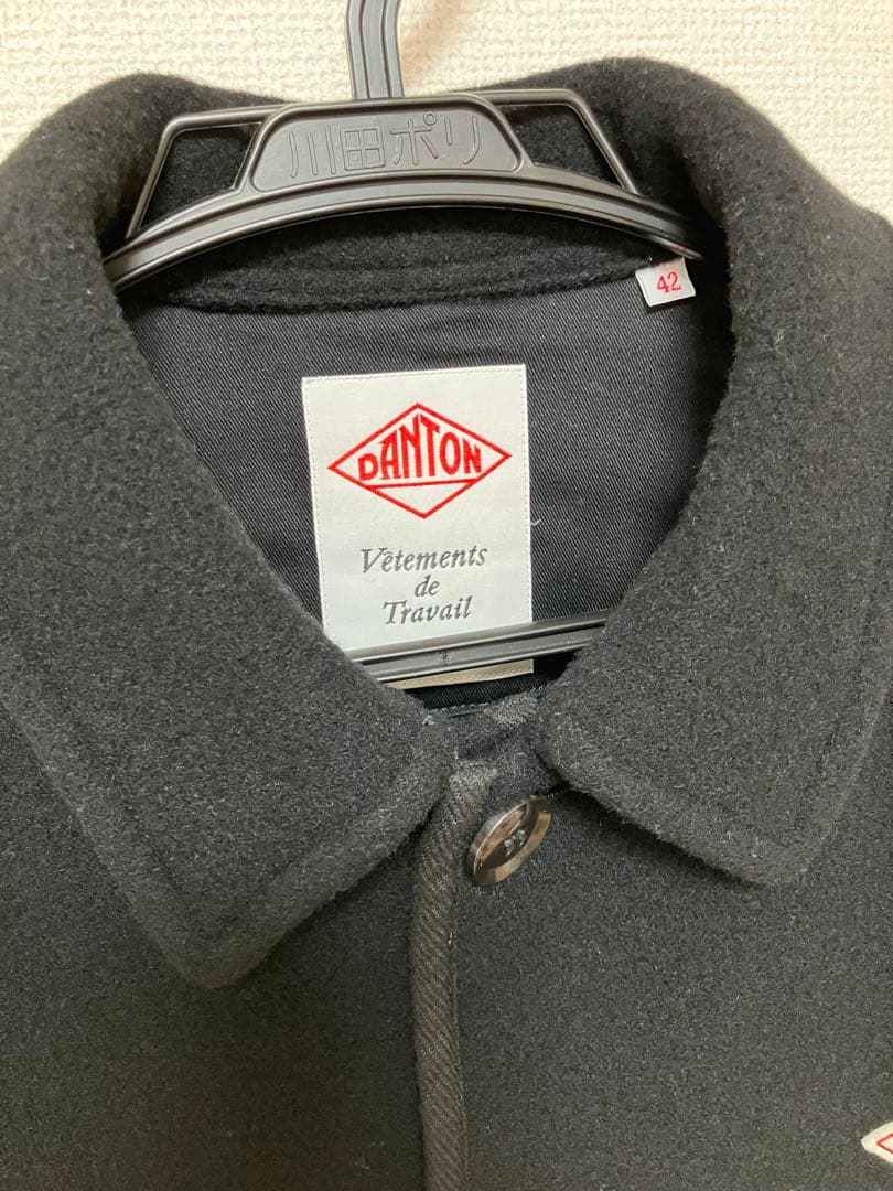 ジャケット・アウター DANTON WOOL RIGHT PILE COVERALLS