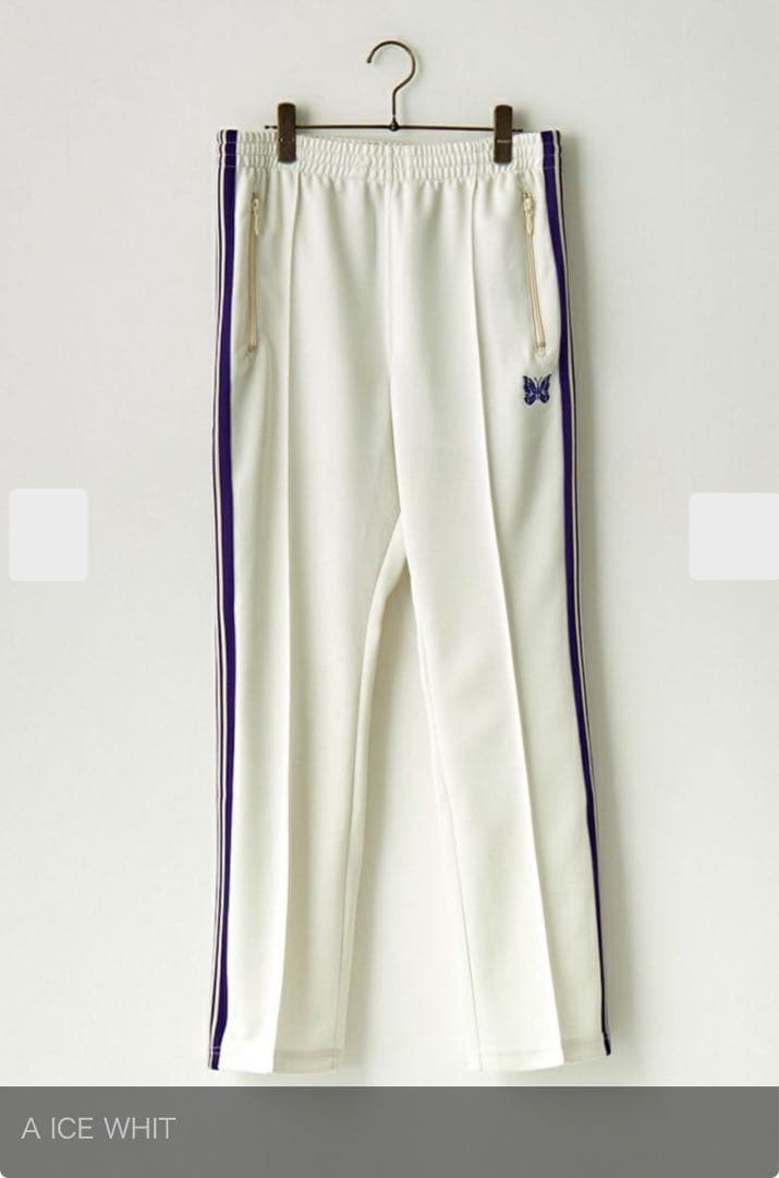 ナロートラックパンツ　ニードルズ