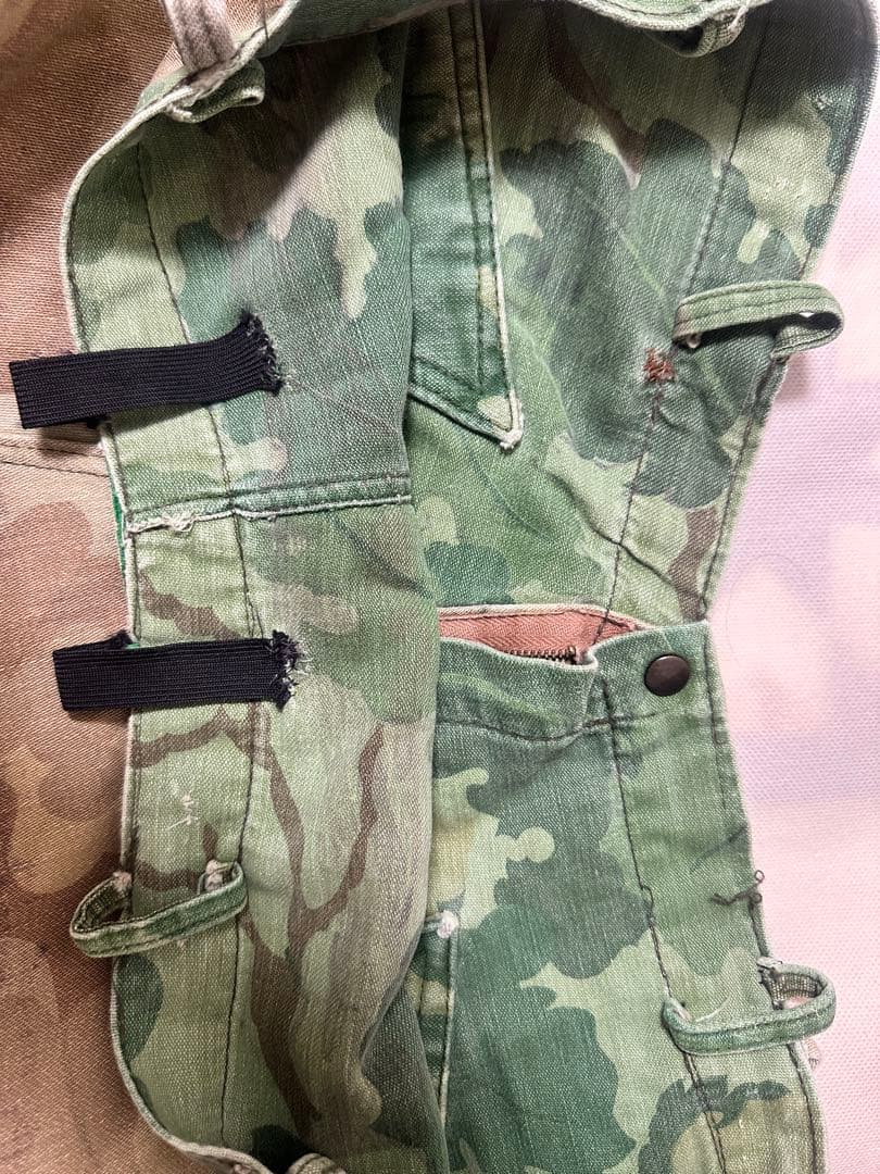 60sミッチェルカモパンツ　ヴィンテージ　カスタム　リバーシブル