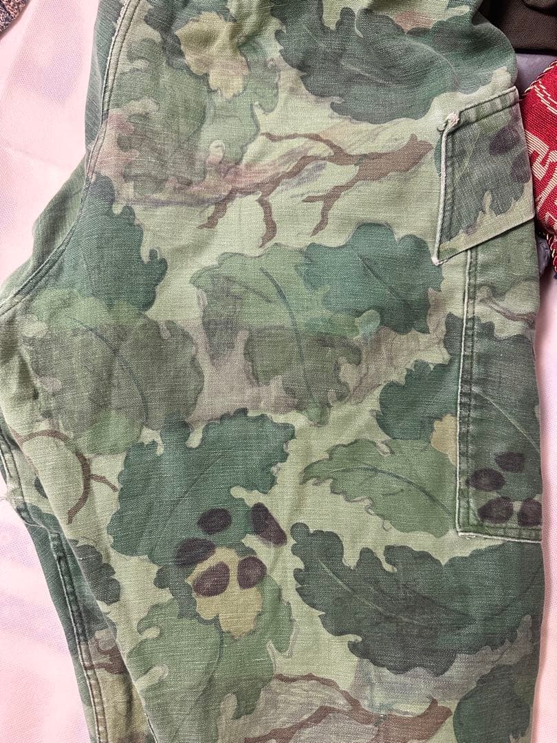 60sミッチェルカモパンツ　ヴィンテージ　カスタム　リバーシブル