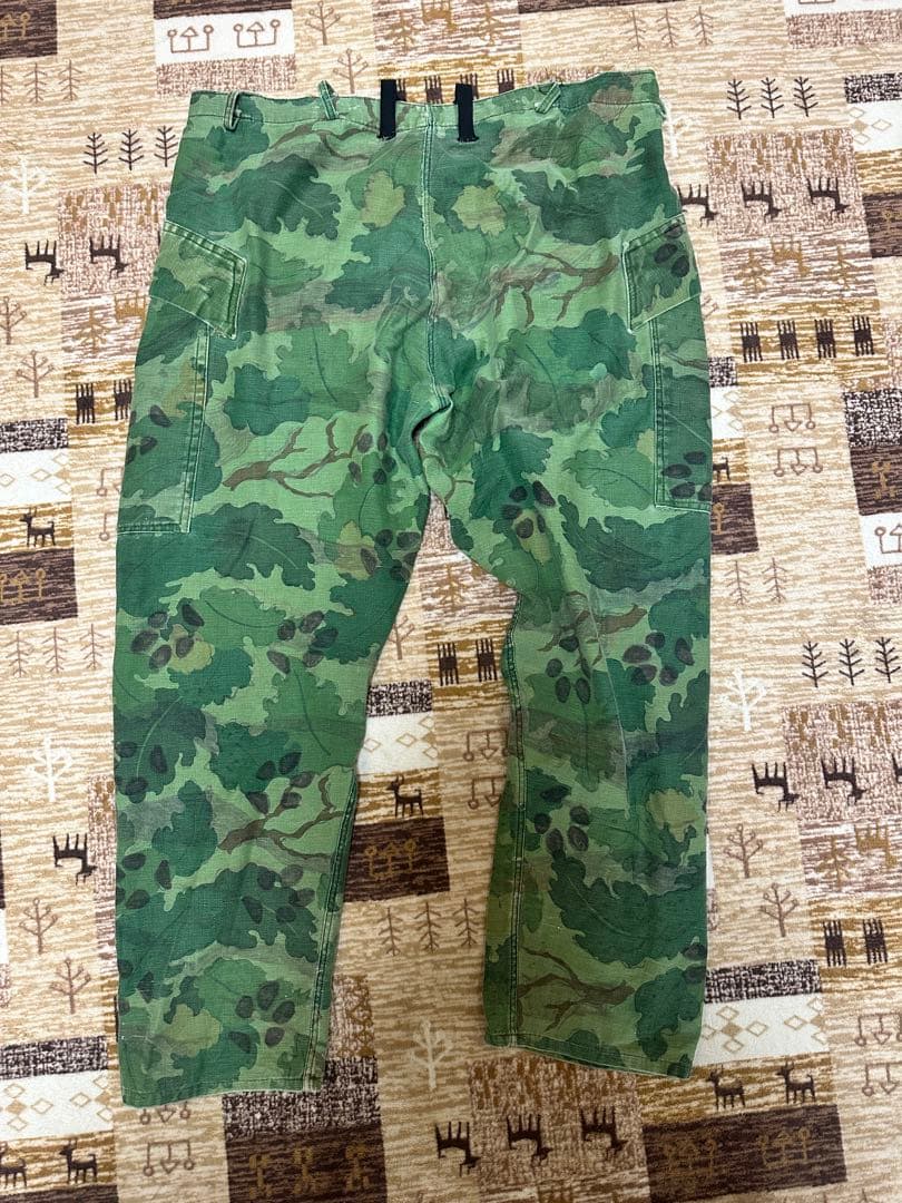 60sミッチェルカモパンツ　ヴィンテージ　カスタム　リバーシブル