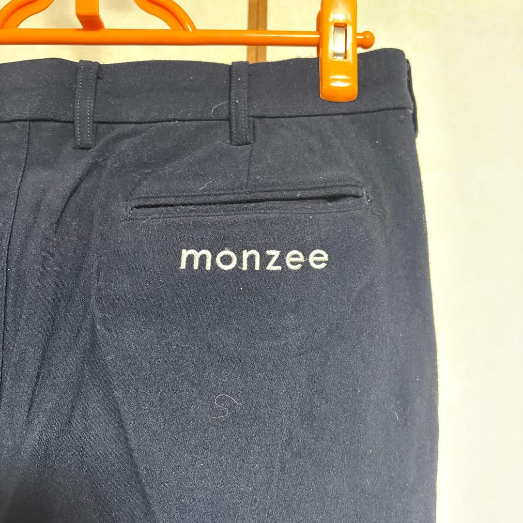 Monzee モンジー ウォームパンツ ゴルフ ネイビー