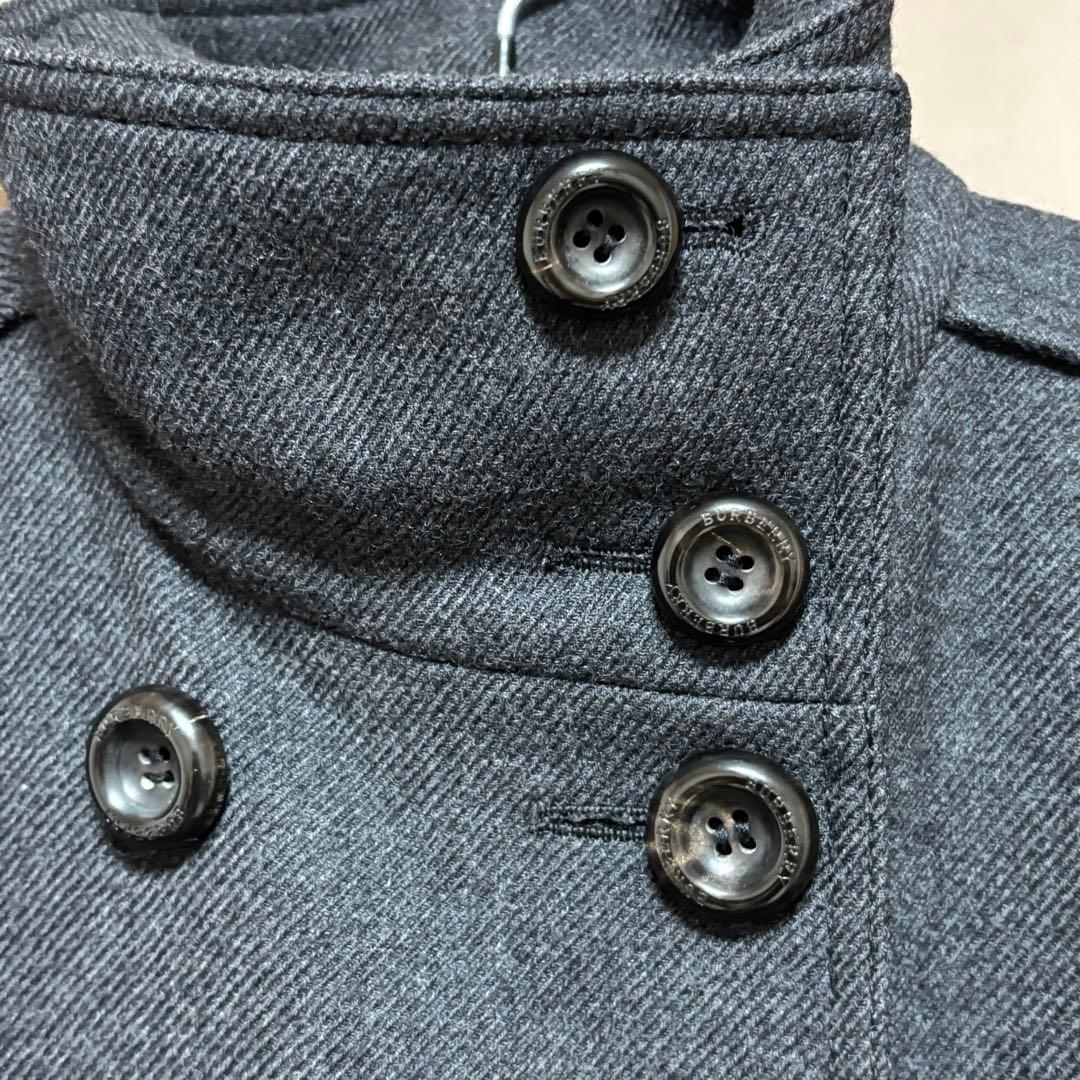 極美品！ BURBERRY LONDON スタンドカラー 2way ウールコート