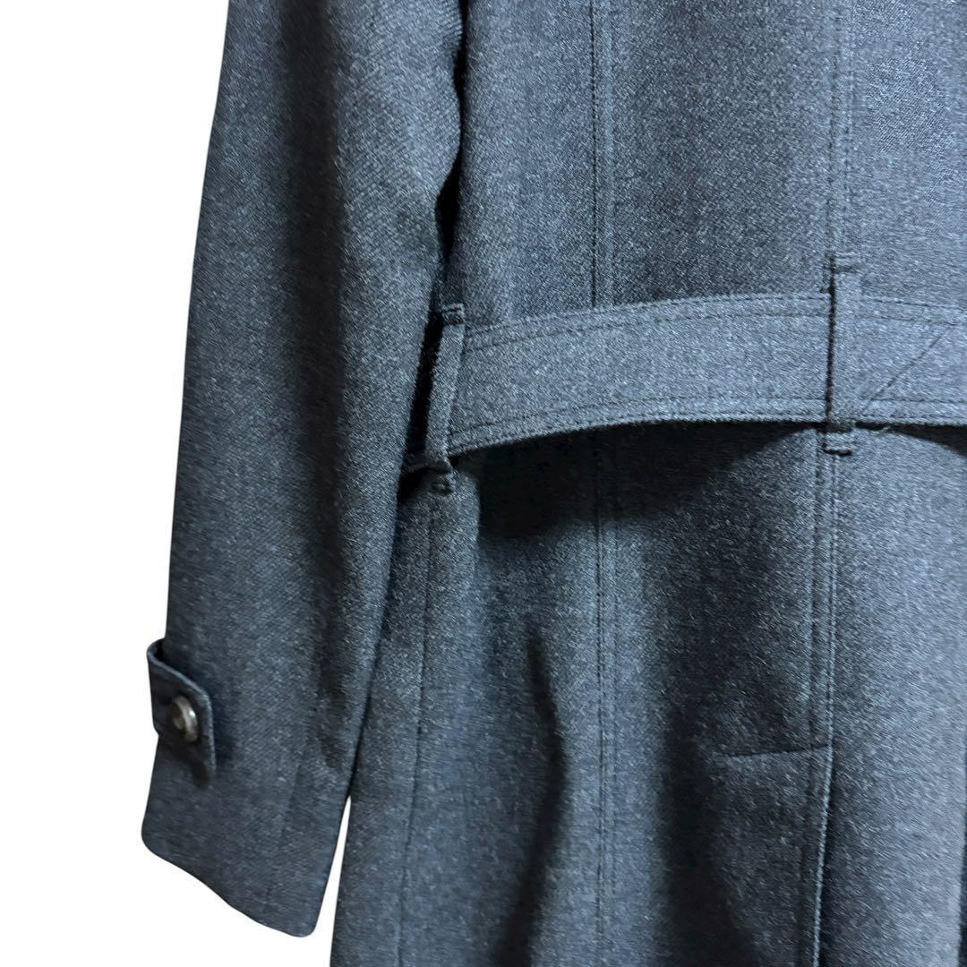 極美品！ BURBERRY LONDON スタンドカラー 2way ウールコート